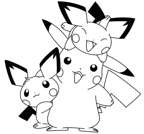 60 Desenhos De Pikachu Para Imprimir E Colorir Como Fazer Em Casa