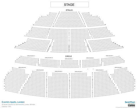 Apollo Seating Chart Nyc Elcho Table