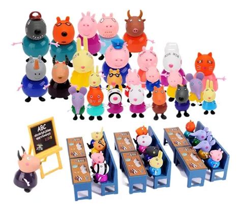 Conjunto De Bonecas Peppa Pig Para Crian As Parcelamento Sem Juros