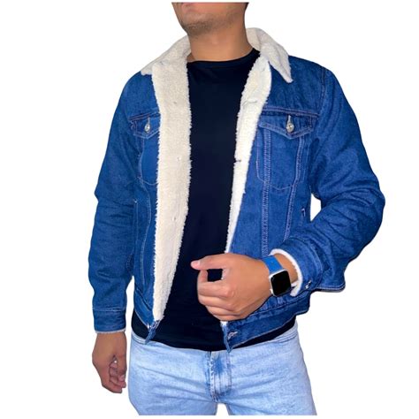 Ripley Chaqueta Mezclilla Chiporro Noruegans Man Hombre Azul Osc