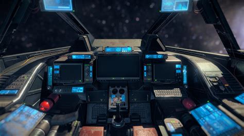 Sci fi Cockpit 1 Heavy Fighter - 3D model by VattalusAssets [a48f48e ...