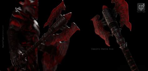 Daedric Battle Axe