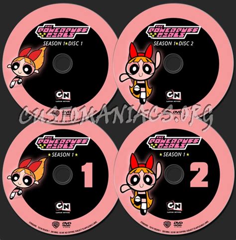 Powerpuff Girls Season 1 dvd label - DVD Covers & Labels by ...