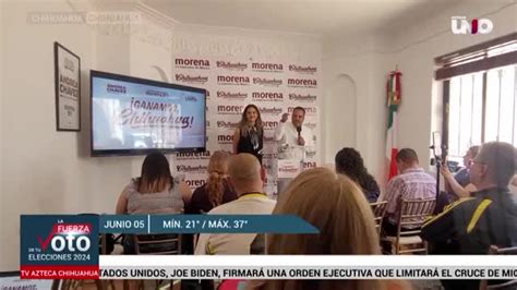 Andrea Ch Vez Y Juan Carlos Loera Expresaron Su Agradecimiento A Los