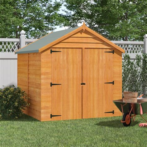 WFX Utility 6 Ft W X 6 Ft D Overlap Apex Wooden Shed Reviews