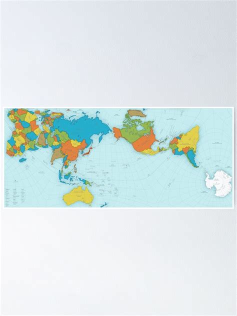 "Authagraph World Map" Poster for Sale by NaMaloomAfraad | Redbubble