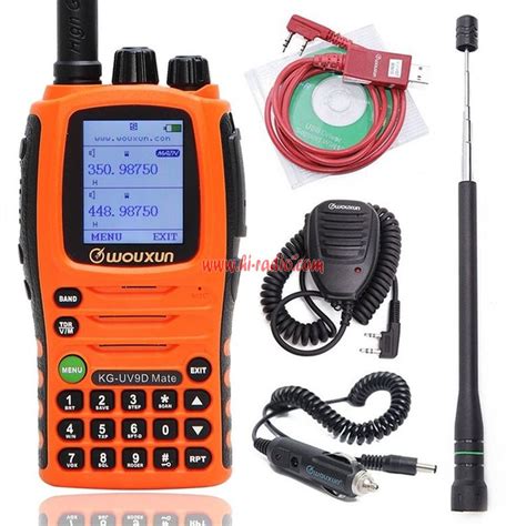 Wouxun KG UV9D Mate 10W Powerfrul 7 Bands Air Band Amateur Walkie