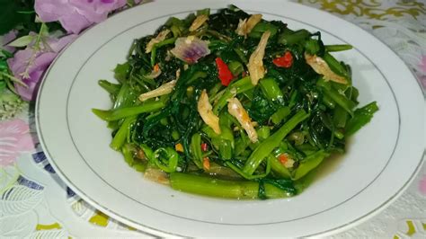 Resep Tumis Kangkung Campur Teri Rasanya Mantap Dan Warnanya Tetap