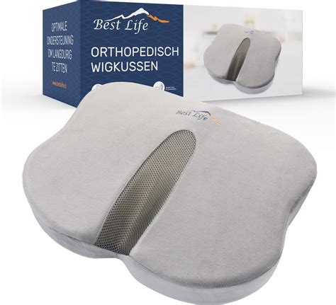 Best Life Stuitkussen Zitkussen Orthopedisch Wigkussen