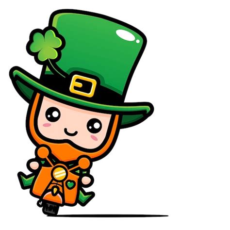 Premium Vector Saint Patrick Day Cartoon Character Leprechaun