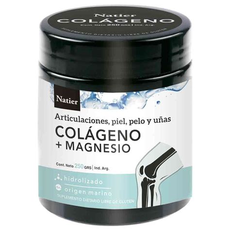 Natier Col Geno Magnesio Polvo Hidrolizado Concentrado X Gramos