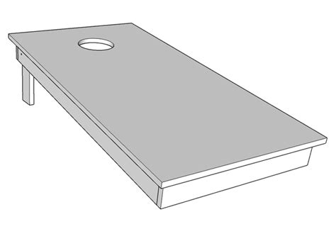 Free Diy Lightweight Cornhole Boards Plans Famous Artisan