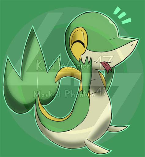 Snivy For Snivy Day By Karlwarrior47 On Deviantart