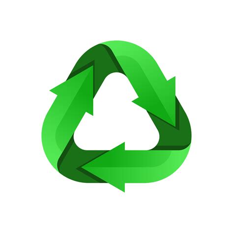 Logotipo De Reciclaje Verde Icono De Reciclaje Vector Ecológico