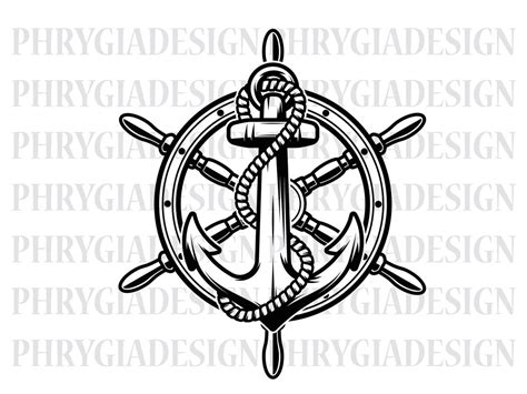 Anchor Svg Rope Anchor Svg Boat Anchor Svg Anchor Shirt Svg Anchor Clipart Anchor Png