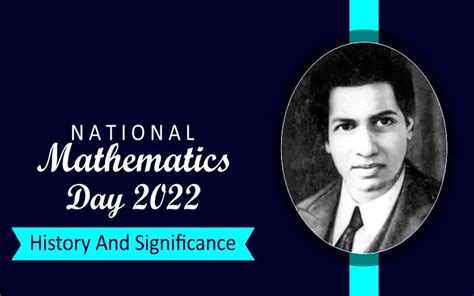 National Mathematics Day 2022 Importance Significance