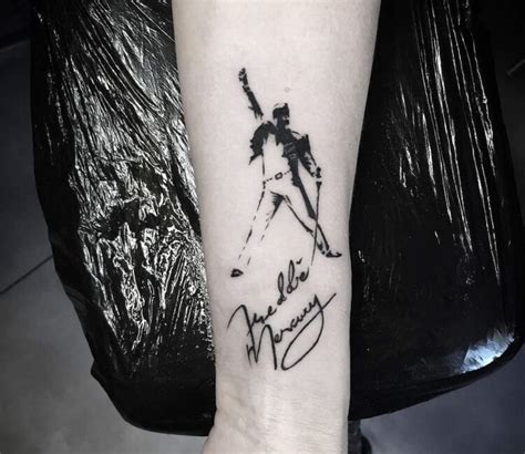 Tattoo photo - Freddie Mercury tattoo by Kafka Tattoo Freddie Mercury ...