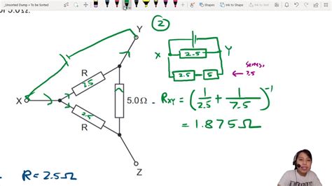 Mj18 P13 Q35 Triangle Network Of Resistors Mayjune 2018 Caie A