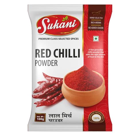 Buy Red Chilli Powder Sukani Spices Kashmiri Chilli Powder Chilli Powder Red Chilli Food