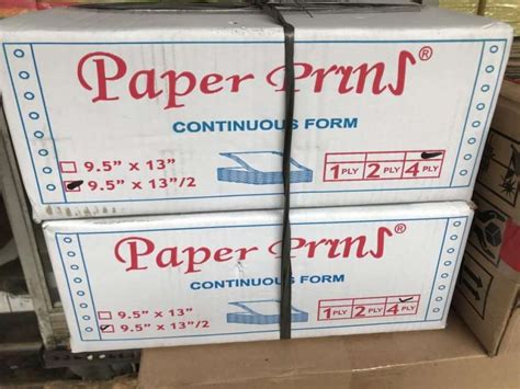 Jual Kertas Continuous Form Paper Print X Ply Di Seller