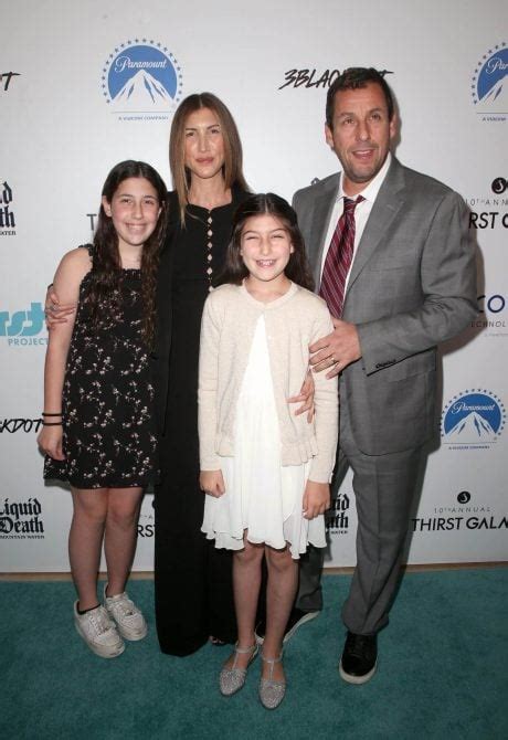 Meet Adam Sandlers Wife Jackie And Their Two Daughters Sunny And Sadie