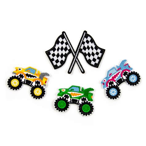 Monster Truck Race Patch Set Becco Bags