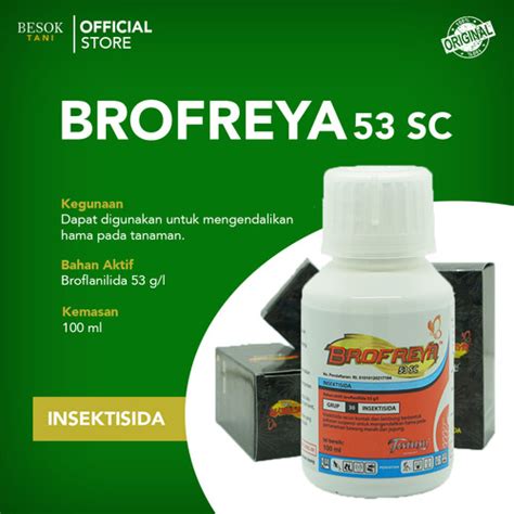 Jual BROFREYA 53 SC I Insektisida I Pemberantas Hama Ulat I Agricon