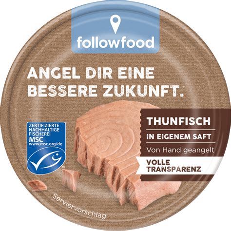 Thunfisch Konserven Followfood