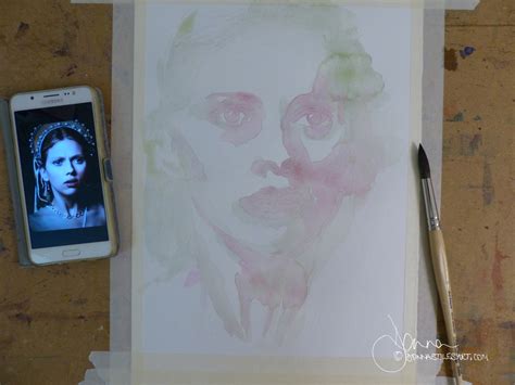 Tips for watercolour portraits