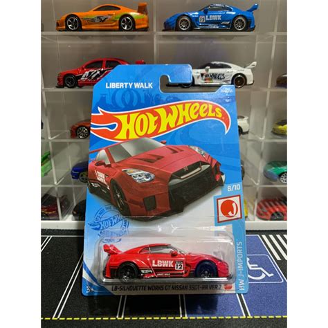 Jual Hot Wheels Nissan GTR R35 LBWK Merah Red Liberty Walk Shopee