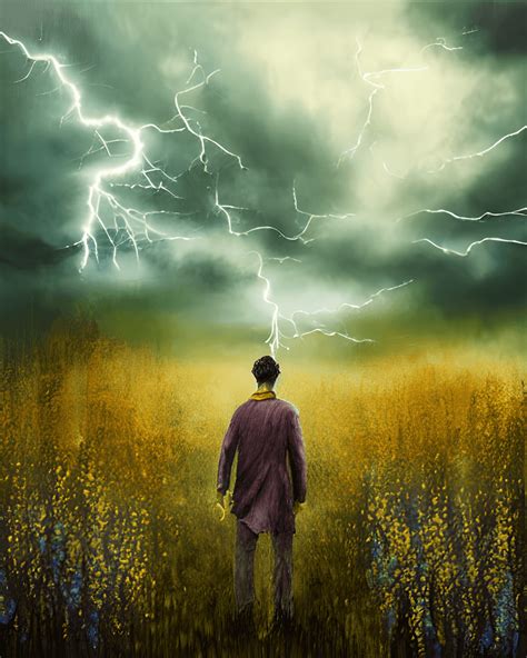 Cinematic Thunderstorm Painting · Creative Fabrica