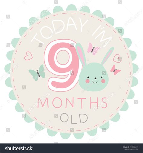 Baby 9 Months Old Over 94 Royalty Free Licensable Stock Vectors