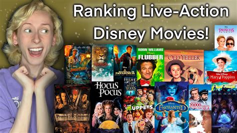 Ranking Live Action Disney Movies With Nicky Marra Youtube