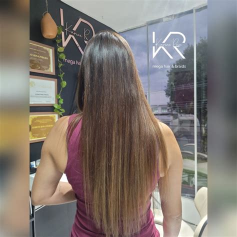 Mega Hair Invisível Fita Adesiva Karine Rosa Mega Hair Braids