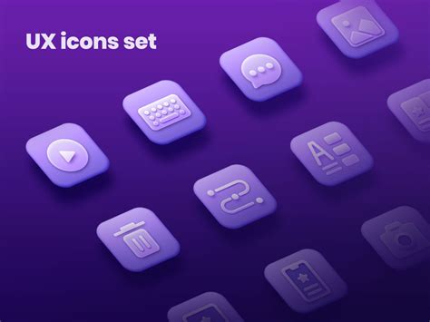 UX Icons Figma Freebie | Figma, Icon, App template