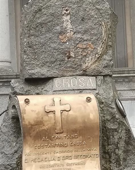 Cimitero Di Oropa Rubata Effigie Per Costantino Crosa Lana