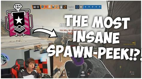 The Most Insane One Tap Spawn Peek You Will Ever See Rainbow Six Siege Twitch Clips Youtube