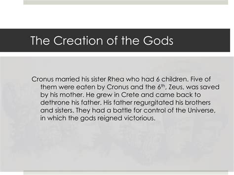 PPT - How the World and Mankind Were Created Chapter 3 PowerPoint Presentation - ID:2555306