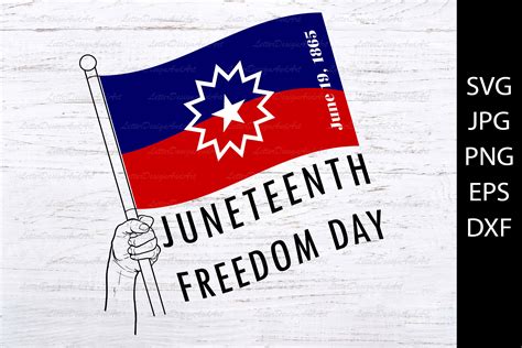 Hand Holding Juneteenth Flag Graphic by ElementDesignAndArt · Creative Fabrica