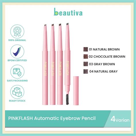 Jual Pinkflash Automatic Eyebrow Pencil Tahan Air Indonesia Shopee