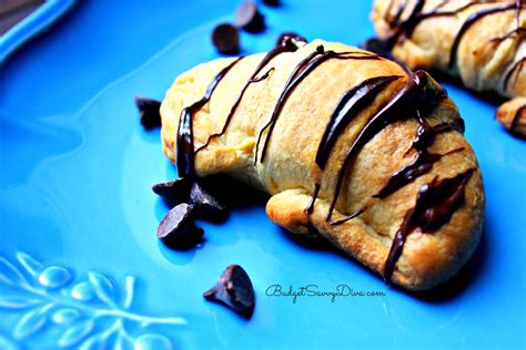 Chocolate Peanut Butter Croissant Recipe Budget Savvy Diva