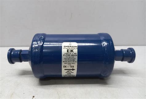 Emerson Ek Liquid Line Filter Drier Sae Flare S N Ship Spares