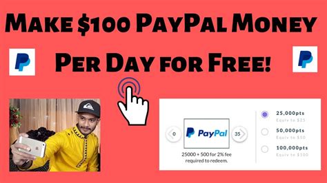 Make 100 PayPal Money Per Day For Free Using 1 Website YouTube