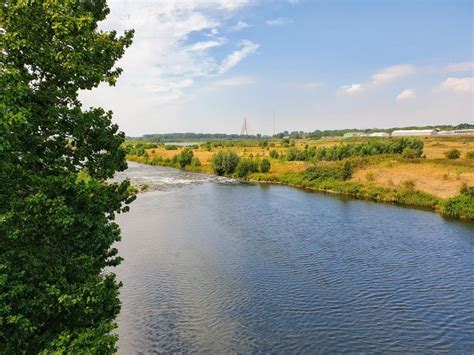 Mit dem Fahrrad auf der 3 Flüsse Route Niederrheinblond de Flüsse