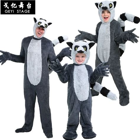 New-Cosplay-Halloween-Children-s-Party-Costume-Madagascar-Island-Lemur ...