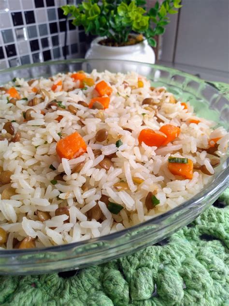 Arroz Lentilha Cozida Em Minutos Receitas De Todos