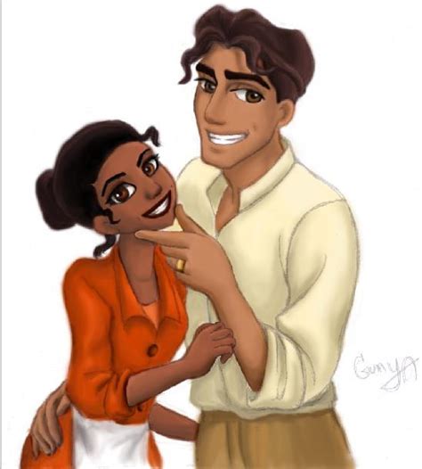 Tiana and Naveen by sharon1412 on DeviantArt