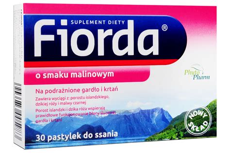 FIORDA O SMAKU MALINOWYM 30 Pastylek Zaufane Apteki Pl