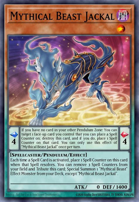 Mythical Beast Jackal Cách sở hữu lá bài Yu Gi Oh Việt Nam YGO