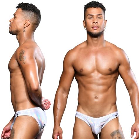 Andrew Christianアンドリュークリスチャン 男性水着 ブーメラン ビキニ 競泳パンツGlitz Bikini Almost Naked メンズランウェイ